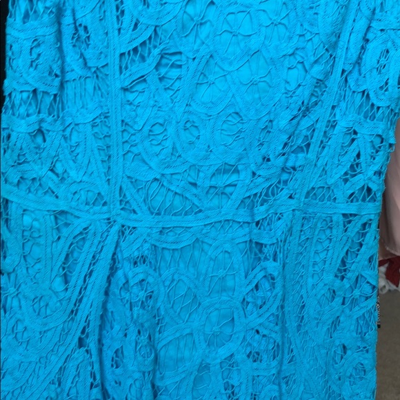 Lilly Pulitzer Foley dress with hand sewn lace - Picture 3 of 9